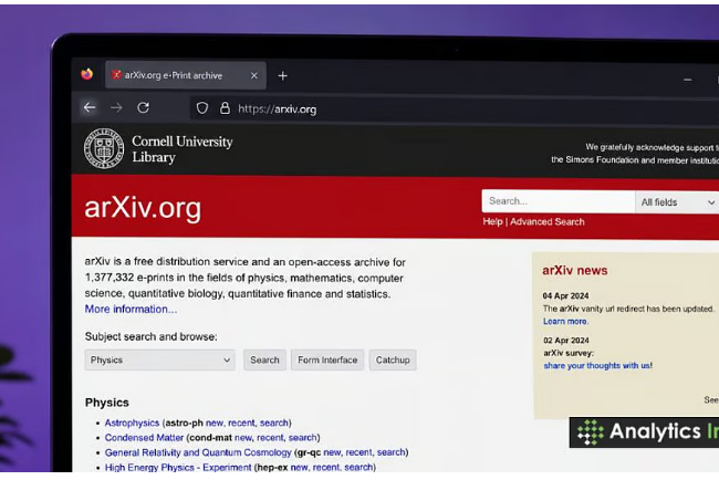 هشدار پایگاه ArXiv به محققان در خصوص ارسال مقالات با محتوای هوش مصنوعی بررسی نشده