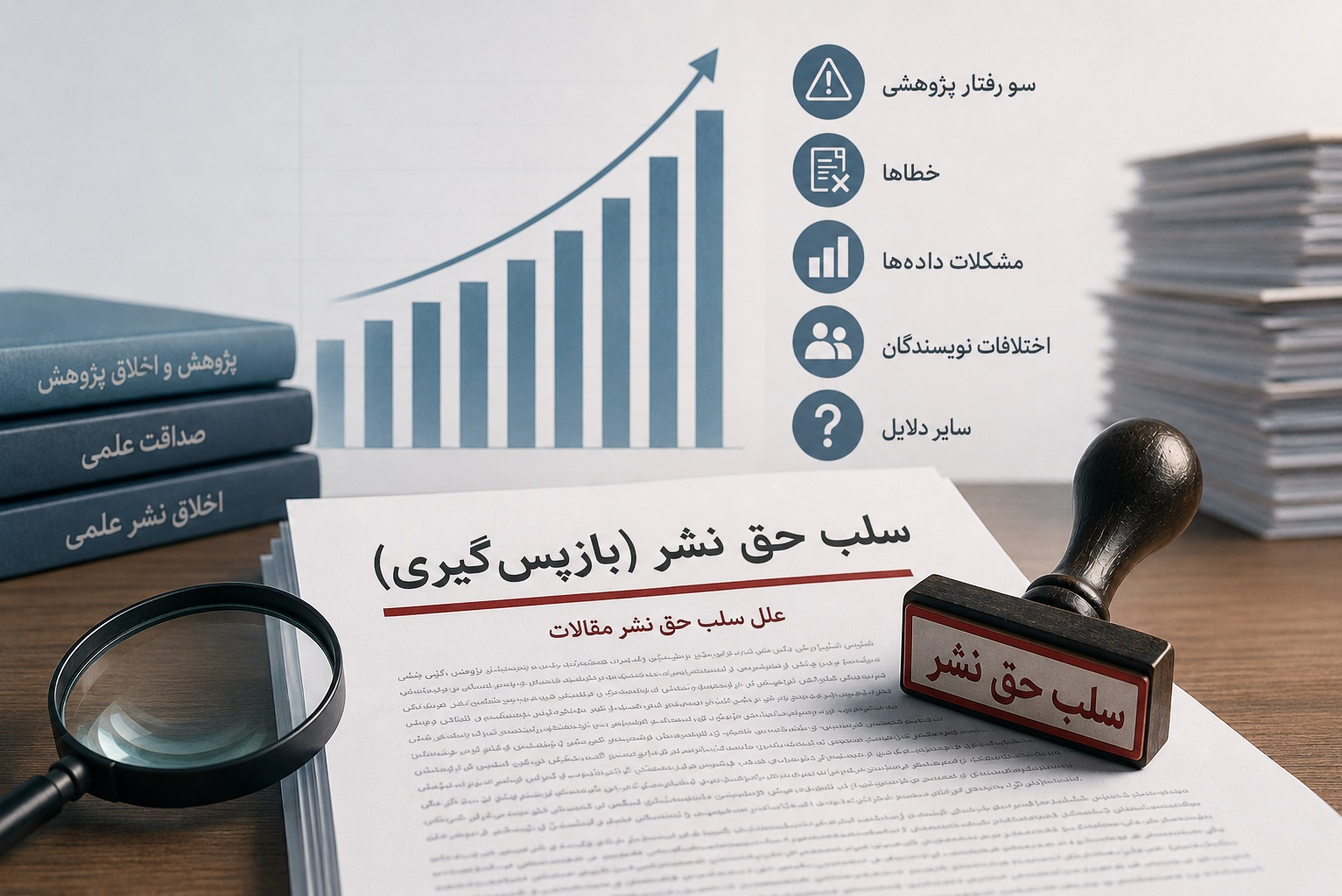 علل سلب حق نشر ( Retraction‌‌‌‌‌‌‌ )